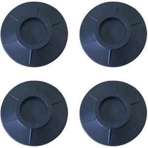 LIUONZTFD 2/4 stuks Anti-vibratie Voet Pad Geluidsreducerende Schokabsorberende Wasmachine Voeten Mut Bescherming Mat Anti-slip Voet Pad Droger (Color : 4PCS)