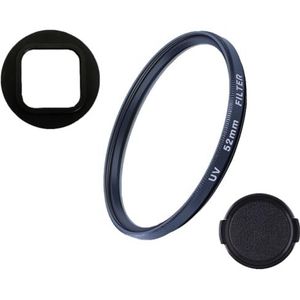 Actiecamera adapterring voor Insta360 Ace Pro 52 mm Schroefdraad Model Filter ND Lichtreductie CPL Polariserende UV Protector Lens Cap (UV+Adapter Ring)