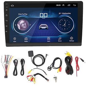 9 inch MP5-speler - KIMISS MP5-speler voor in de auto, 9 inch scherm Bluetooth 2 DIN MP5-speler WiFi autoradio multimedia o speler met achteruitrijcamera (zonder camera)