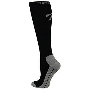 TheraSport Athletic Recovery Sokken - 15-20mmHg Milde Compressie Sportsokken (zwart, Small)