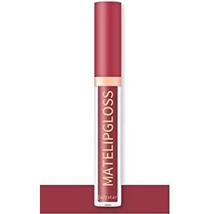 INTEROOKIE Matte Lipstick Lipgloss Non Stick, Langdurige Lip Stain Vloeibare Lipstick, Non-transfer Lip Colour Make-up, Lip Tint voor Vrouwen (12-upgrade)