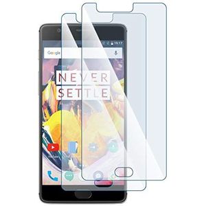 KARYLAX - Schermbeschermer van flexibel glas, hardheid 9H, krasbestendig, beschermfolie voor smartphone OnePlus 3T (verpakking x 2)