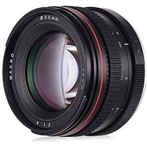 Cankypu 50mm f/1.4 USM Grote Diafragma Standaard Antropomorfe Focus Lens Camera Lens Lage Dispersie voor Nikon D7000 D7100 D200 D300 D700 D750 D810 D800 D3200 D3300 D5200 D40 D90 D5500 DSLR Camera's