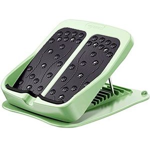 Pedaal Oefenaar Verstelbare voet hellende stretching spanningsplaat vouwen staande board spier kalf ontspannende massage pedaal fitnessapparatuur Bureau Hometrainer Pedaal Oefenaar ( Size : Green )