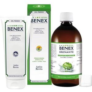 Erboristeria Magentina - Natural Benex koude gel 200 ml + afvoerfles 150 ml