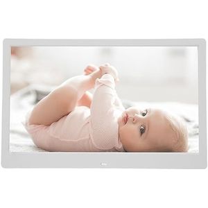 Digitale Fotolijst, Grote Digitale Fotolijst van ABS-glas voor Thuis (EU-stekker)