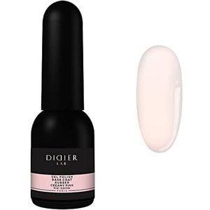 Didier Lab - Premium Rubber Base Creamy Pink - Nagelversteviger en Verharder - Voor UV Lamp - Elite Gel Lak Basis - Professionele Nagel- en Handverzorging - Langdurige Manicure en Pedicure
