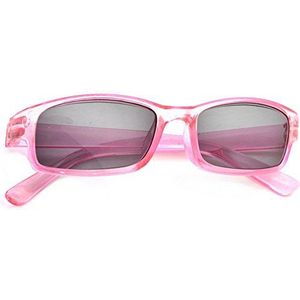 morefaz MFAZ Ltd Leesbril voor dames en heren, zonnebril +1.5 +2.0 +3.0 +4.0 Slim Sun Readers, perfect voor de vakantie, retro vintage bril, roze, +2.00 Zon