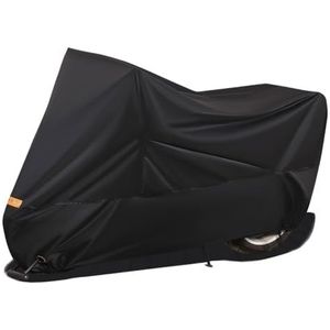 Motorhoes voor Suzuki Burgman 650 Executive AN650, Waterdicht/Anti-UV/Stof/Regen/Scheurbescherming Buiten, Binnen Buiten Bescherming Ademende Beschermhoes,A Black