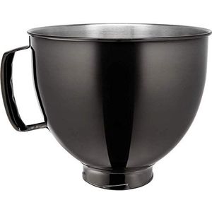 KitchenAid ROESTVRIJSTALEN KOM VAN 4,8 L — HELDER ZWART 5KSM5SSBRB