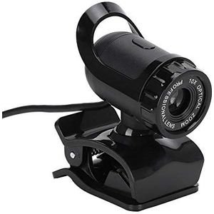 Webcamera, draaibare high-definition USB-camera Ingebouwde digitale microfoon met clipvoet, geschikt voor conferenties en videogesprekken