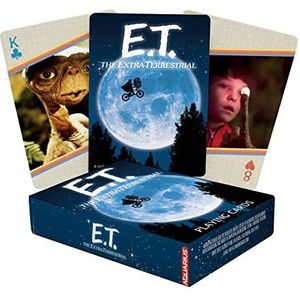 AQUARIUS E.T. Speelkaarten - E.T. Themed kaartspel voor uw favoriete kaartspellen - Officieel gelicentieerde E.T. Merchandise & Collectibles