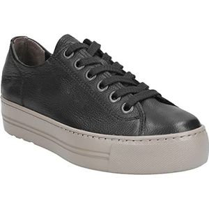 Paul Green Sneaker 4790-522, glad leer, zwart, dames, zwart, 40.5 EU