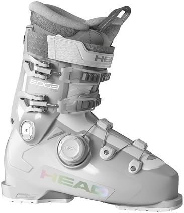 Head - Edge 85 HV BOA - Skischoenen - Lichtgrijs - Voor Gevorderde Vrouwelijke Skiërs