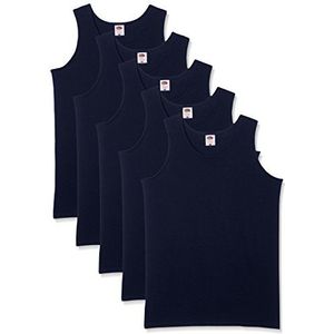 FRUIT VAN DE LOOM Mannen Athletic lichtgewicht vest (Pack van 5)