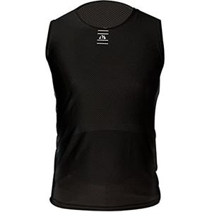 Fietsshirts Fietsonderkleding Bike Cool Mesh Superlight ondergoed Vest Basislagen Mouwloos fietsshirt Zeer ademende wielertrui (Color : Noir, Size : XL)
