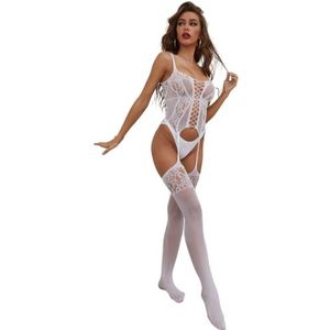 Bommi Fairy Sexy nachtkleding voor dames, kant, lingerie, jurk, spaghettibandjes, nachtjurk, nachtkleding, negligé, slaapkleding, onderjurk, mini-jurk, sexy vrouwen, hollow out, sexy nachthemd, S-XXL,