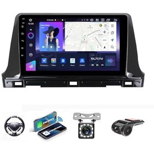 Android 13 Auto Stereo MP5 Player 9'' Screen Autoradio Voor KIA Seltos 2016-2020 Car-play Android Auto GPS-navigatie Bluetooth RDS FM AM DAB+ Radio Stuurbediening Voice Control(NF-7 8Core 8+256G)