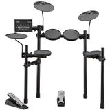 Yamaha DTX402K Elektronisch drumstel zwart, complete E-drumset met 415 professionele geluiden, 10 drumkits