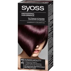 Syoss Kleur 3-3 donkerpaars niveau 3