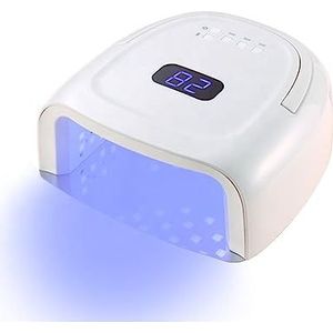 UV-nagellamp, LED UV Nagellamp 60W Nagel Droger Oplaadbare Nagellamp Draadloze Gel Polish UV Cure Light Draadloze Nagel UV LED Lamp Manicure Machine(Blue light)
