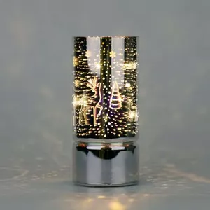 LIVARNO home Glazen stolp met LED-decoratie aanbieding bij Lidl