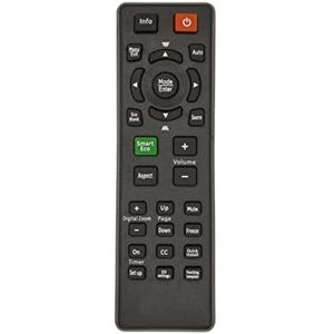 azurano vervangende Afstandsbediening compatibel met BENQ 5J.J9V06.001, RCX022 voor BX8730ST, CP270, MH530, MH630, MH680, MP510, MP511, MP511+, MP512, MP512ST, MP513, MP514, MP515, MP522, MP522ST, MP5