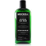 Brickell Acne Controlling Face Wash voor mannen, om de huid te reinigen en acne te elimineren, puistjes te verwijderen, 2% salicylzuur, natuurlijk en organisch 177 ml