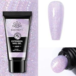 Born Pretty - Polygel - 30 ml - Polygel producten - Polygel wit - Polygel roze - Polygel glitter - Polygel nude - Extension gel - Builder gel (BP09, 30 ml)