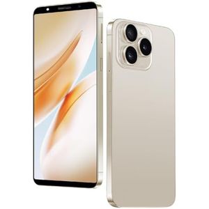 DEMANN GMBH Ontgrendel je telefoon, 6,0 inch scherm, 4 GB RAM + 64 GB ROM/TF 256 GB, 13 MP + 16 MP dubbele camera, ondersteuning voor 4G LTE FDD TDD, dual-sim, geschikt voor beginners (bruin, 6.0)
