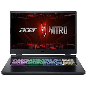 Acer - Nitro 5 Gaming Laptop - 17,3" FHD 144Hz - Intel Core i5-12450H - 16 GB RAM - 1 TB SSD - NVIDIA GeForce RTX 4050 - Zwart