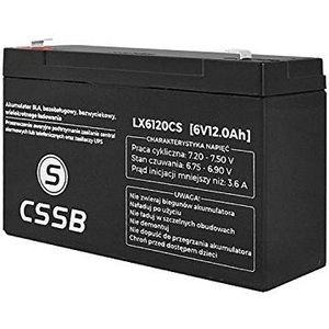 CSSB Gelbatterij, AGM, gel-accu, 6,0 V