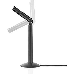 Nedis desk microfoon met kantelbare kop - 1x 3,5mm Jack / zwart - 1,8 meter