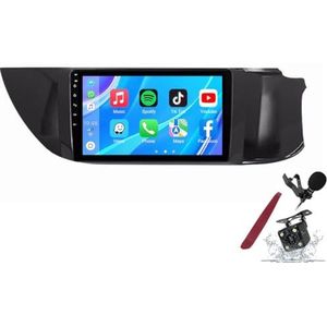 Android 14 Autoradio Sat Navi voor S-uzuki AIto K10 (2015-2018) 9 Inch Touchscreen Multimedia Speler met Draadloze Carplay GPS Navigatie FM RDS Bluetooth 5G-WiFi SWC DSP,M100s