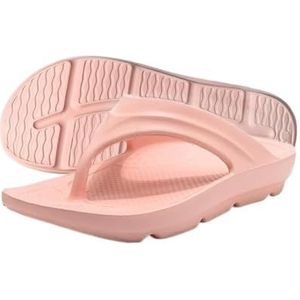 fengqingyunyan0304 Comfortabele uniseks sandalen voor de zomer, voor binnen en buiten, voor dames en heren, roze, 45 EU