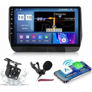 Android 14 Autoradio Navi voor H-yundai H1 (2019) 9 ""Screenradio met draadloze carplay Android Car GPS Navigatie-ondersteuning Bluetooth 5.0 HIFI FM 5G-WiFi SWC MIC,M300s