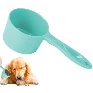 Maatlepel voor puppyvoer - maatlepel voor hondenvoer, Nauwkeurige kattenvoerlepel met een capaciteit van 100 g en comfortabele grip - Droog- of natvoer Maatschepje voor portiecontrole