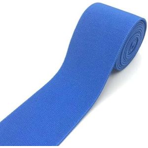 1 meter 40 mm elastische banden voor broeken taille rubberen band stretch singels tapes riem DIY ondergoed kleding naaien accessoires-blauw-40mm