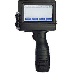 Handheld inkjetprinter, Draagbare Printer Mini Thermische Printer QR Code Printer Tijd Batchnummer Logo Barcode Handheld Inkjet Printer,Kantoorprinter