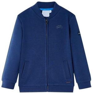 Kindervest met rits 128 marineblauw, kindervest, kinderkleding, vest voor jongens, kindervesten, kinderkled, jongenskleding, meisjeskleding