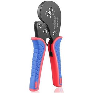 Zeshoekige Adereindhuls Krimptang, 16-6 Adereindhulzen En Draadhuls Gebruikt For 28-5 AWG Kabeleindhulzen Nauwkeurig Krimpen(Single clamp)