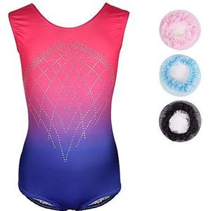Sinoem Gymnastiek turnpak Dancewear mouwloos voor meisjes