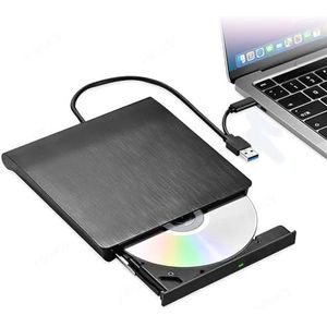 USB 3.0 C Externe CD/DVD RW-drive Leesbrander Draagbare dvd-speler Optische drives for laptop-pc Windows 11 10 Linux OS Mac