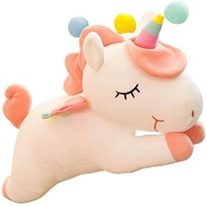 Leuke Regenboog Eenhoorn pop pluche speelgoed grote Rag Doll Pop slapen kussen meerdere maten gift