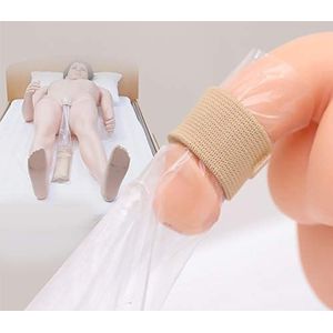 60 Stuks Wegwerp Urine-opvangzakken, Hulpmiddel Bij Incontinentie Bij Mannen, Draagbare Urine-opvangzak For Bedlegerige Ouderen En Gehandicapte Mannen(5belt+60bag)