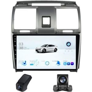 Carplay autoradio 2 Din geldt voor UAZ Patriot 2012-2016 met Android Auto Bluetooth 10 inch touchscreen autoradio met FM-radio/GPS stuurwielbediening+achteruitrijcamera(X2)
