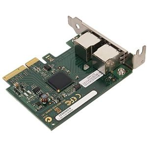 PCIe-netwerkkaart, Servernetwerkadapter, 2 RJ45-interface Ethernet-serveradapter, Ondersteuning voor Remote Wake-up en Duplex Zelfaanpassing, Ontworpen voor Server