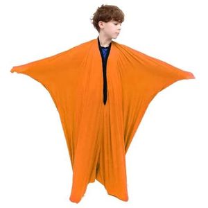 TRQQWEQQ Body Sock Sensory Volwassenen 3-18 Sensorische Sokken Full-Body Wrap Stretchy Body Sox om stress te verlichten voor jongens meisjes met sensorische verwerkingsstoornis (oranje, XL/XL)