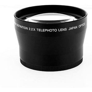 Professionele 72mm Teleconverter Telelens 2.2x/Groothoeklens 0.43x