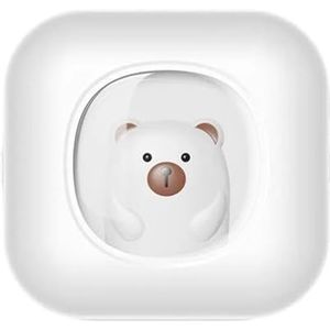 Thermisch Printer Draagbare Mini-labelprinter Foto-thermische Zelfklevende Etiketten Printers Inktloze Bluetooth Pocket Mini-printer Stickers Maker 57MM Duidelijk Snel(White)